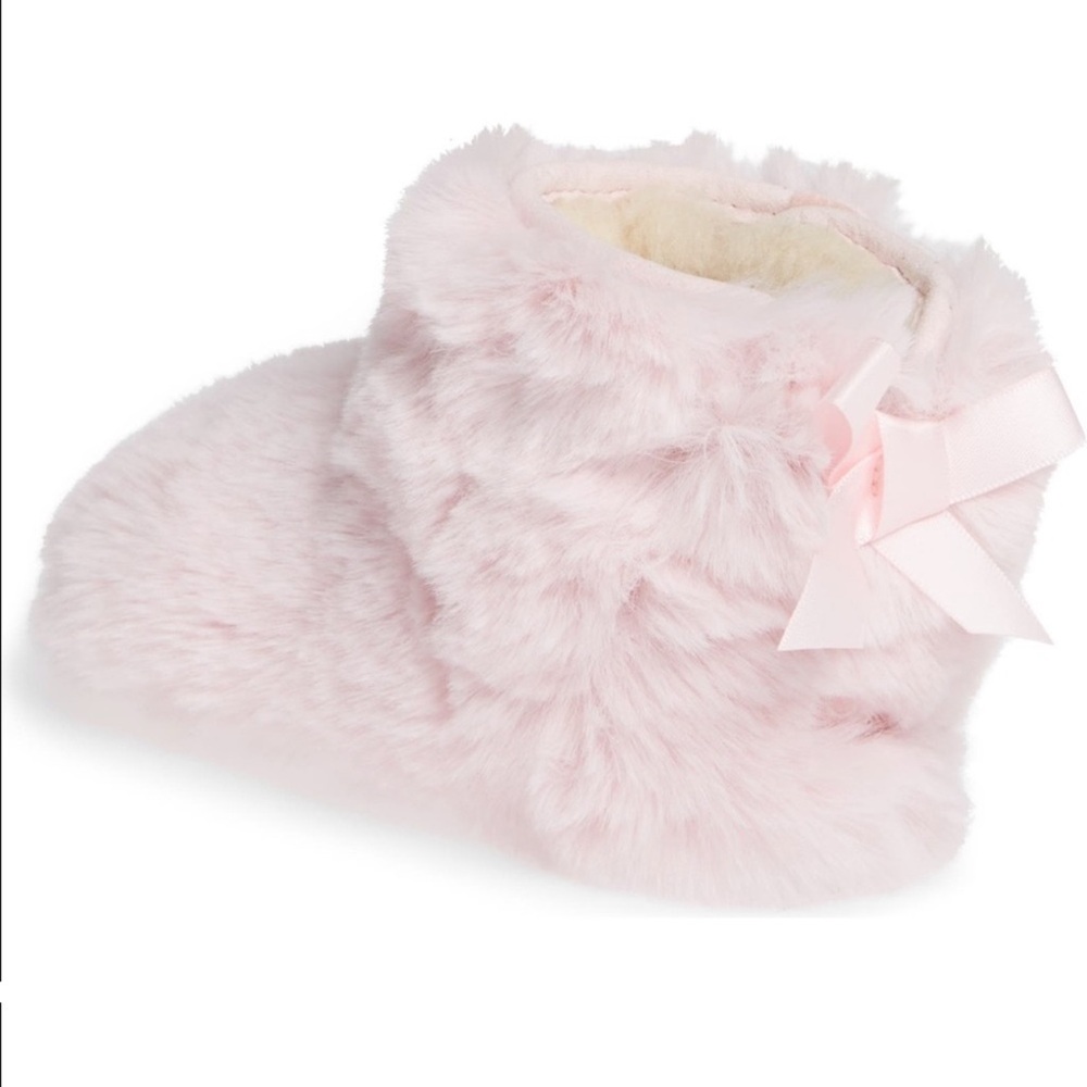 NWOT- Jesse Bow II Fluff Bootie- baby uggs booties. 0-6months - Picture 3 of 11